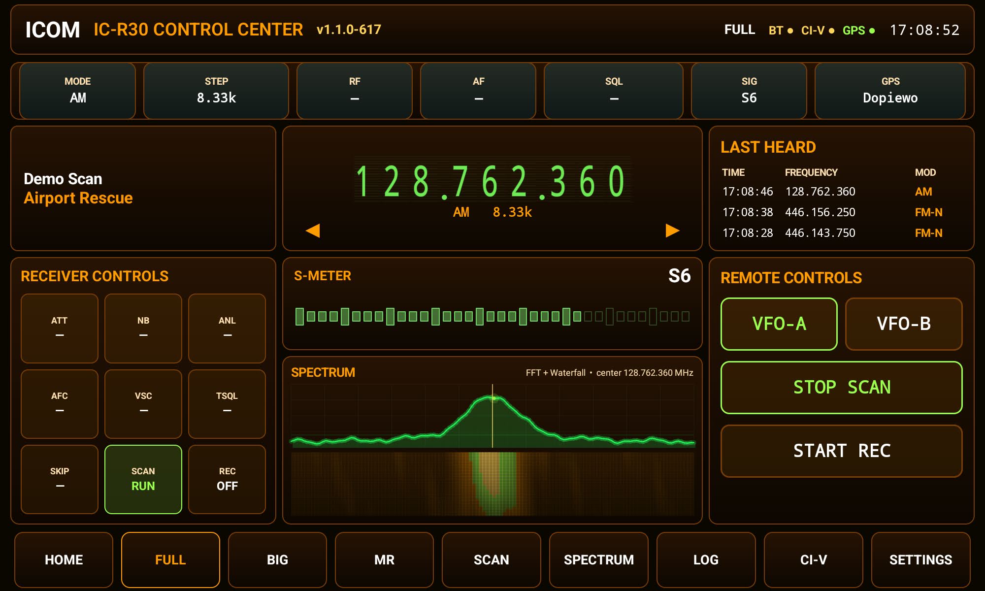 Orange theme